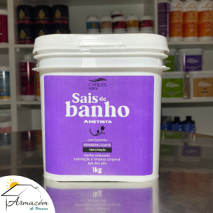 Sais de Banho Ametista 1kg - Capilar Essência