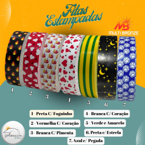 Fitas para bronzeamento