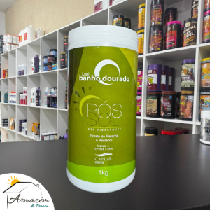 Gel Pós Sol Pistache 1kg - Capilar Essência